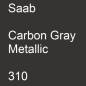 Preview: Saab, Carbon Gray Metallic, 310.